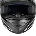 Full Face Motorcycle Helmet for Adults with DOT Approved, Grey Lightweight Aerodynamic Street Bike Helmet for Men and Women, Three Layers Protection