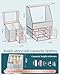 Youdepot Glass Makeup Organizer - Multi-Functional 3-in-1 Cosmetic Organizer for Skincare, Lipstick, Brushes - Vanity Organizer & Bathroom Organizer