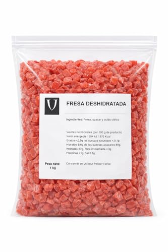 Villaolivo - Fresa Deshidratada 1kg | Sabor Intenso y Natural en Cada Bocado