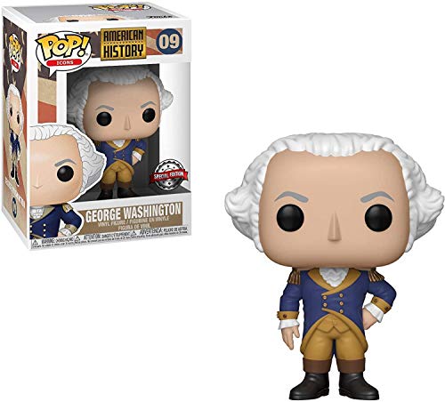 Funko Pop! Icons: History - George Washington, Multicolor
