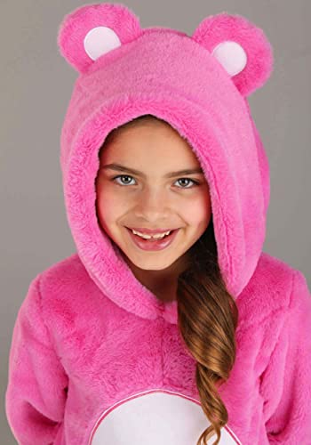Disfraz infantil Girl's Care Bears Deluxe Cheer Bear rosa miniatura 4