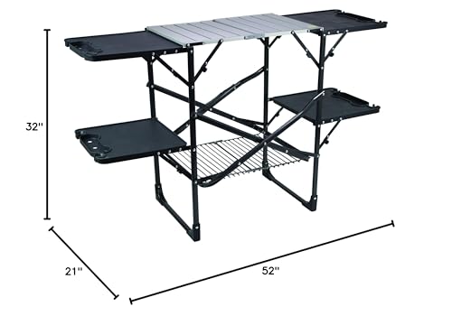 GCI-OUTDOOR-Slim-Fold-Cook-Station-Portable-Folding-Kitchen-Table-with-a-Heat-Resistant-Tabletop-4-Side-Tables-Storage-Rack-Perfect-for-Picnics-Camping-Trips