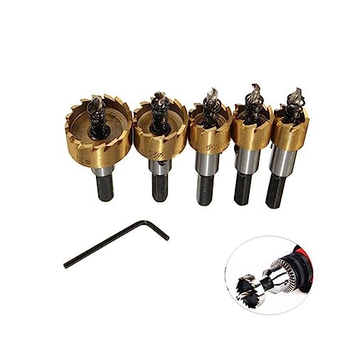 Set de 5 brocas con punta de carburo 16/18.5/20/25/30 mm miniatura 2