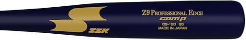 Miniatura 68 de SSK Z9 Professional Edge Comp Coaches - Bate de madera Fungo de 33 pulgadas, 35 pulgadas, 37 pulgadas, béisbol y sóftbol, más de 22 colores, Negro