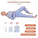 Medical Mannequin for Training, Male-Female CPR Human Manikins Highly Simulated Patient Care Medical Manikin with 3 Muscle Module & Patient Gown & Urinary for Teaching Pratice (Male)