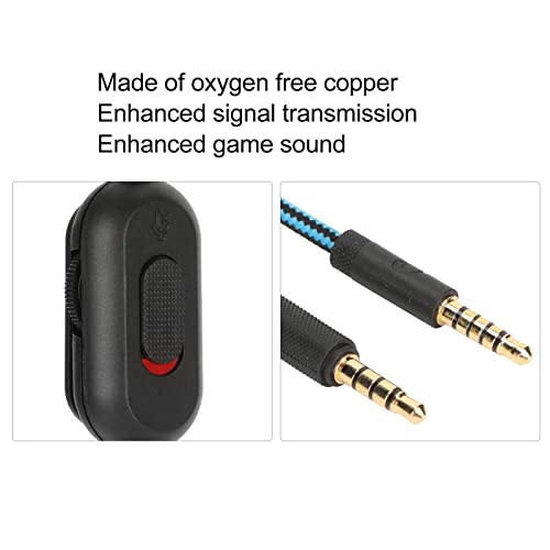 Replacement Audio Aux Cord for G Pro G Pro X, G433, G233 Gaming Headset, Cable Aux Cord Replacement with Inline Mute - Image 4