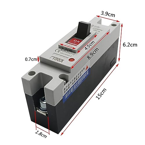 Interruptor principal de coche con caja moldeada 1P EAM1-125PV 225A DC 3
