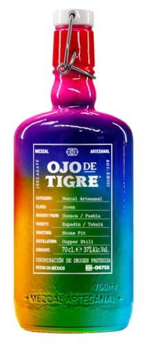 OJO DE TIGRE: Plata Mezcal | Artesanal Unaged Agave Spirit 70cl 37% ABV