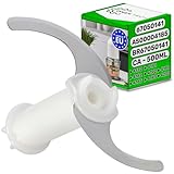 ONIX TECH Messer Stabmixer mit Zerkleinerer für Behälter СА 500ml mit Originalcode 67050141 AS00004185 für Braun Multiquick 4130 4162 4165 4191 4192 4193 4199 4200 - Made IN EU