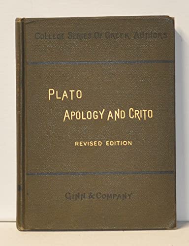 Plato Apology of Socrates and Crito with Extrac... B009VFUI0W Book Cover