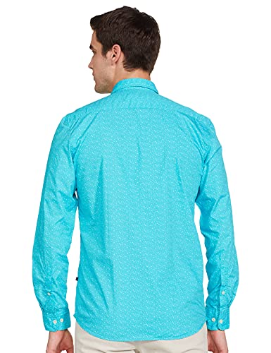 Image of Parx Men's Print Slim Fit Shirt