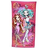 La Planète des Enfants vous propose cette Serviette de Plage Ever After High en 300gsm, -100 % Coton., -Dimensions : 140cm x 70 cm
