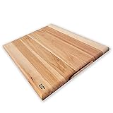 Seguridad certificada: la tabla ha sido tratada con un aceite especial que lo hace impermeable a los líquidos. Nuestras tablas de cortar profesionales de madera son antibacterianas y aprobadas para el contacto con la comida.