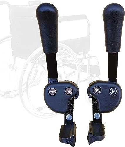 BERULL Frenos para Sillas De Ruedas,ProteccióN De Bloqueos De Ruedas para Trabajo Pesado Sillas De Ruedas Manuales,Bloqueos De Ruedas Accesorios Livianos Profesionales