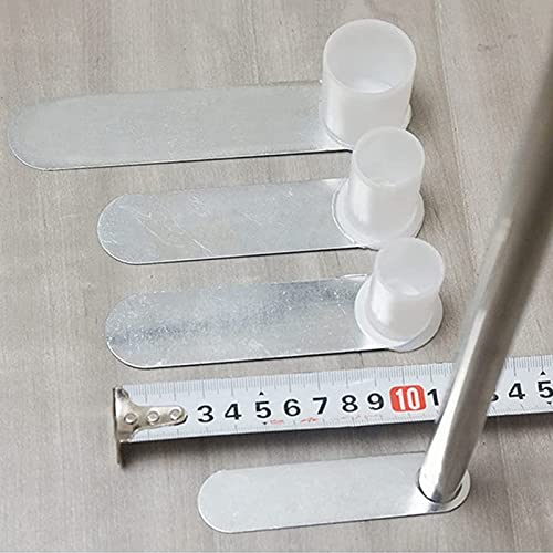 Betthimmelgestell, universeller Metall-Moskitonetzständer – robuste Edelstahlhalterung mit Spiralverbindung, verstellbar für alle Bettgrößen, einfache Montage, langlebiger und zuve