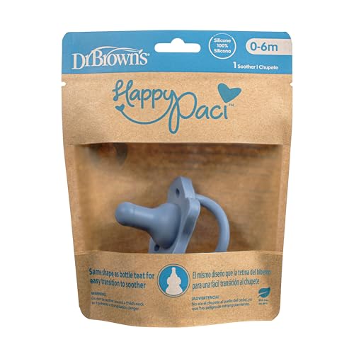 Dr. Brown's - Chupete Todo Silicona Azul +0 Meses Dr. Brown'S Dr. Brown's - Chupete Todo Silicona Azul +0 Meses Dr. Brown'S