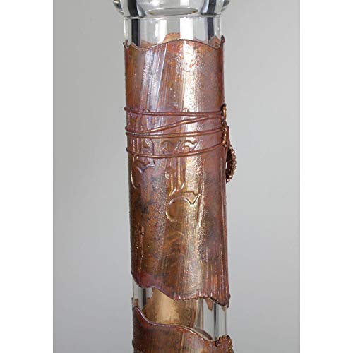 BL Glas Bong 'Archimedes Reactor' Icebong mit Kupfermantel 40 cm/Ø 50mm / Schliff: NS 19 (18,8mm) / Wandstärke:7mm… – Bild 6