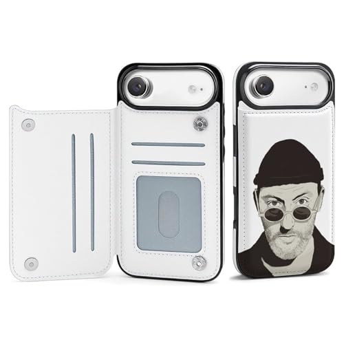 iPhone 17 Air用ケース 手帳型 レオン Leon マチルダ 映画 アイフォン17用ケース カード収納 スマホケース 財布型 携帯ケース おしゃれ 人気 キャラクター