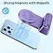 Aerbeis Magnetic Smartphone Camera Snap Grip- Smartphone Handle Photo Holder 10W Qi Wireless Charging Stand Phone Hand Grip with Bluetooth Wireless Remote Control for Video Photo Shooting