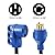 30 Amp to 50 Amp RV Adapter,Generator Plug 4 Prong 30 Amp Power to 50 Amp RV,NEMA L14-30P to 14-50R RV Electrical Cord Adapter,Plug Adapter Load Up to 30 Amp 250V 7500W 10/3 AWG 12 inch(4 Prong30M50F)