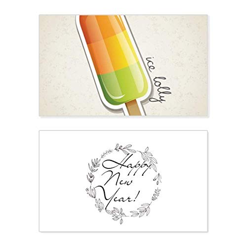 Tarjeta conmemorativa de año nuevo para sorprender con una felicitación original
