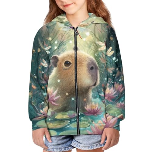 DISNIMO Girls Zip Up Hoodie Sweatshirt Teen Girls Fall Jacket Outwear Outfits Trendy Clothes 6-16 Years