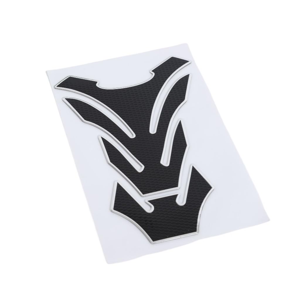 Gklyur B Motorcycle Fuel Tank Sticker Motorcycle Fish One Sticker Popularity Stylish Protector Sticker Gas Fuel Tank Protector Pad Cover Tankpad Decal Carbon Fiber Pad
