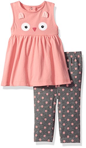 BON BEBE Baby Girls' 2 Piece Dress and Legging Set