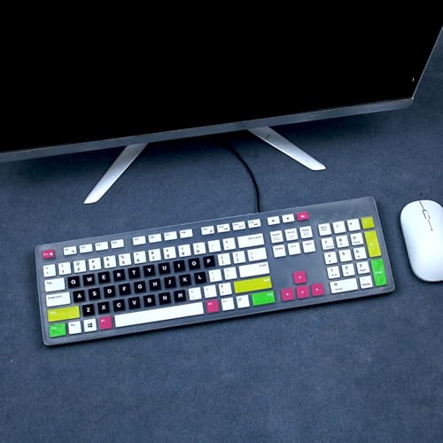 Protector de teclado para computadora de escritorio Kaeltsyn miniatura 5