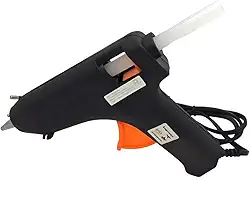 SEGMA - Pistola De Cola Quente 20w Bivolt Bico Fino + 10 Colas 7mm