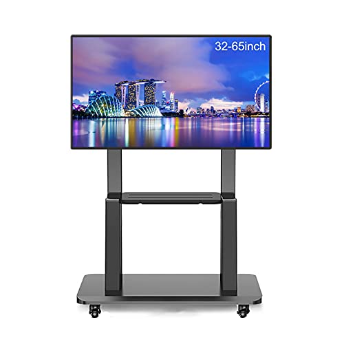 Soporte móvil universal para TV de piso 32-65 pulg miniatura 1