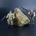 DC-BEAUTIFUL 12 Pack Military Soldier Special Forces SWAT Counter-Strikes Joint Movable Elite Model with Weapon