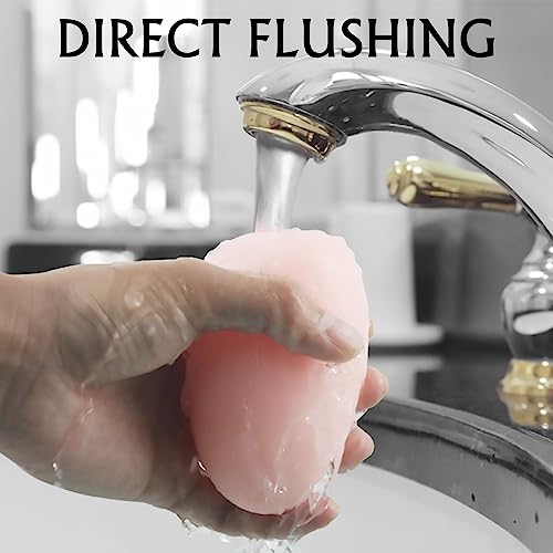Image of 【Maiden Girl】 Super Stretch Male Masturbation Egg, Realistic Pocket-Sized Pussy Stimulator with Strong Suction, Adult Sex Toy for Male Masturbation with 3D Simulation of Vagina,4.2in Length