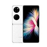 HUAWEI P50 Pocket - Faltbares Smartphone, 3D-Mikroskulptur-Design, Ultra-Spektrum Kamera, 6,6 Zoll OLED Display, Sonnenschutzerkennung, 8GB+256GB, White + [Exklusiv+5 EUR Amazon Gutschein]