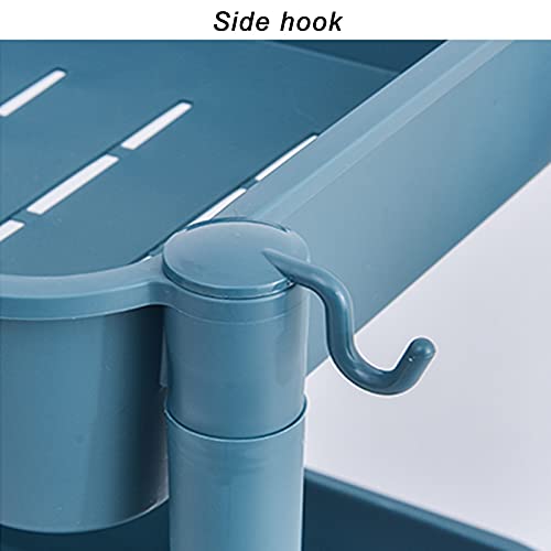 POCHY Carrinho utilitário de armazenamento de cozinha multiuso carrinho utilitário móvel prateleira