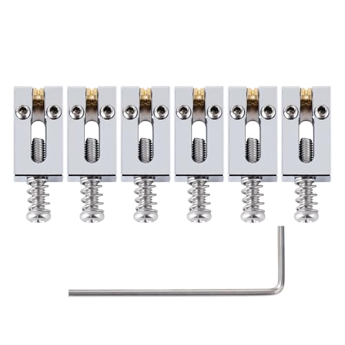 Selles guitare laiton Banworks JT/QM-15 chevalet 10.5mm 52.5mm Strat Tele