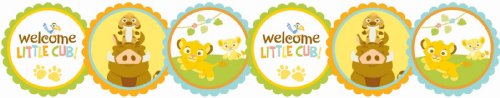 Lion King Baby Shower Garland Party Accessory Decoration Disney