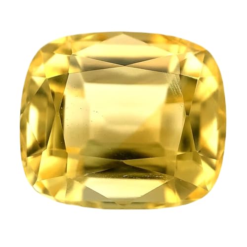 Citrine naturelle coussin 11mm pour création de bijoux uniques DIY