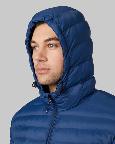 Image of 32 Degrees Men's Lightweight Recycled Poly-Fill Packable Jacket | Zippered Pockets | Layering | Water Repellent