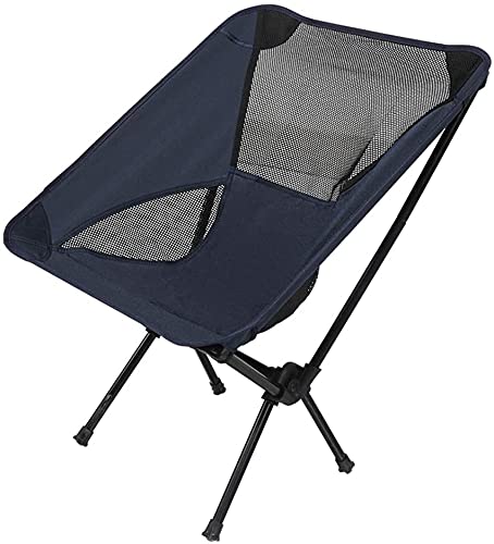 Chaise de camping pliante rouge portable pour randonnée et plage