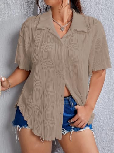 Image of GRECIILOOKS Women Poly Lycra Blend Stylish Korean Tops Oversized Shirts, Crop Tanks & Trendy Summer Wear | Casual Street Style Co-ord Tops