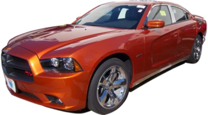 QAA is Compatible with 2011-2023 Dodge Charger 14 Piece Stainless Window Trim Package, Includes Upper Trim, Pillar Posts and Window Sills - Full Package WP51910