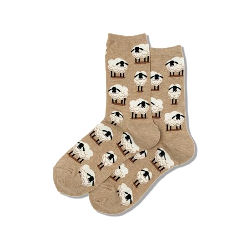 Image of Hot Sox Women's Novelty Geometric Pattern Crew