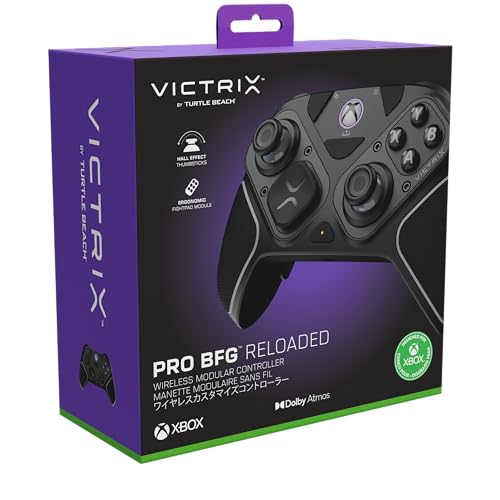undefined 【Amazon.co.jp限定】Victrix by TURTLE BEACH Pro BFG Reloaded ブラック ワイヤレス コントローラー Xbox Series X|S, Xbox One, Windows PC対応 ゲームパッド|モジュール式ファイトパッド/Bluetooth対応/ホールエフェクトスティック・トリガー/リマッピング対応【メーカー保証2年6ヵ月】【Xbox公認】 の商品画像 16