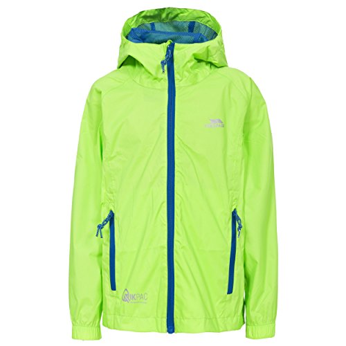 Trespass Qikpac - Waterproof Jacket / Packaway Raincoat for Boys and Girls...