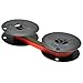 Produktbild LS Farbband Olympia Texstar Gruppe 1 bk/red BK/RED, 13mm/10m Doppelspule, kompatibel zu 67114