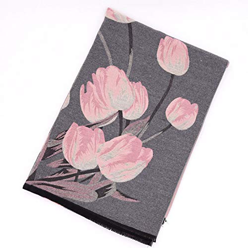 Écharpe de mode contre le froid, grand pashmina doux pour peaux sensibles