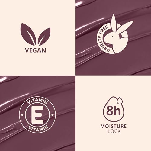 Image of Carlton London Liquid Matte Chuffed Kiss Mocha Me Lipsticks |Enriched with Vitamin E, Avocado Oil | Matte Finish, Non-Sticky and Non-Drying | Upto 12 Hrs- 3ML (Brunette)