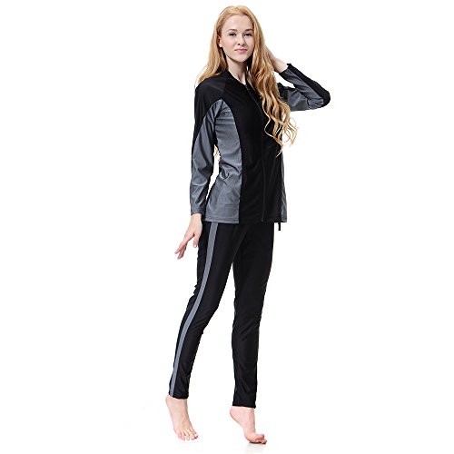 Burkini rash guard avec couverture pleine et séchage rapide - 4
