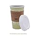 ECO PRODUCTS Compostable Disposable World Art 16oz Large Coffee Cups, Case of 1000, Renewable Hot Paper Cup, Plant Based PLA Lining, Color Coded 9